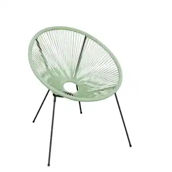 Leroy Merlin Fauteuil de jardin acapulco en acier vert cactus offre