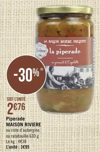 Géant Casino La maison rivière piperade offre