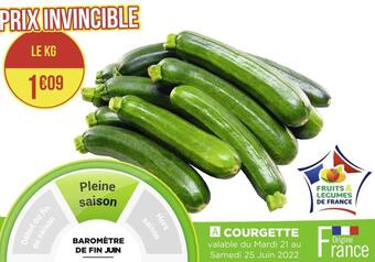Géant Casino Courgette offre