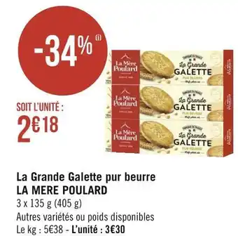 La mere poulard la grande galette pur beurre