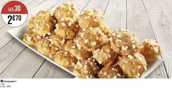 Géant Casino Chouquettes offre