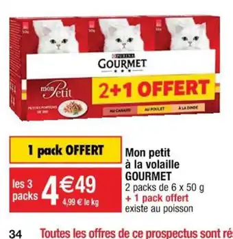 Cora x Carrefour Mon Petit à La Volaille Gourmet offre