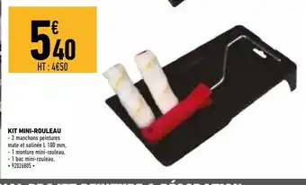Brico Cash Kit Mini-Rouleau offre