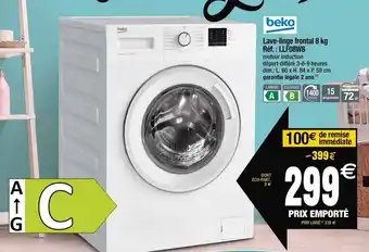 Cora x Carrefour Beko Lave-Linge Frontal 8kg offre
