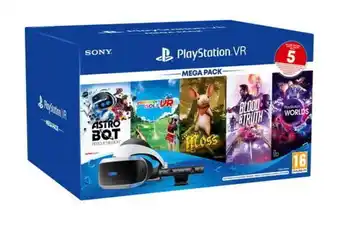 Micromania Casque playstation vr mk4 mega pack 3 - 5 jeux offre