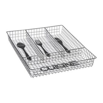 Range couvert métal 4 compartiments