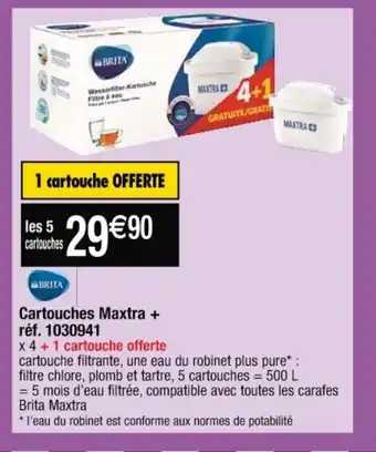 Cora x Carrefour Cartouches Maxtra+ offre