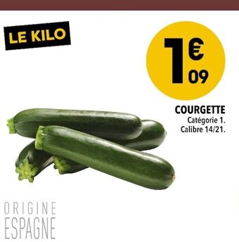 Supeco Courgette offre