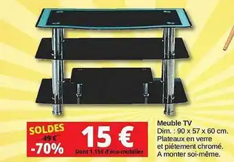 KREABEL Meuble Tv offre