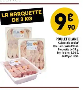 Supeco Poulet Blanc offre