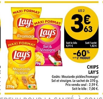 Supeco Chips Lay's offre