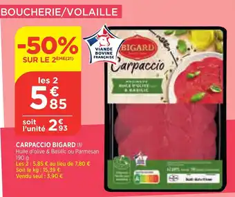 Bi1 Carpaccio Bigard offre