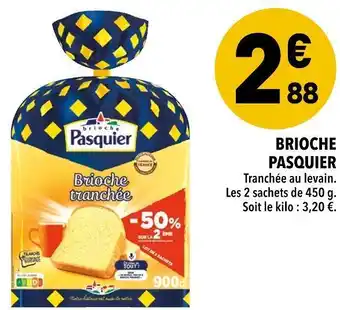 Pasquier brioche
