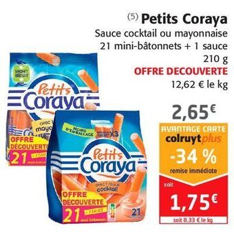 Colruyt Petits coraya offre