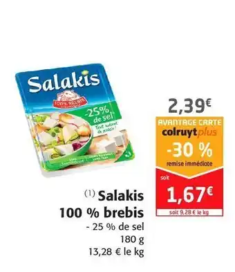 Salakis 100% brebis