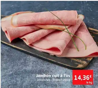 Colruyt Jambon cuit à l'os offre