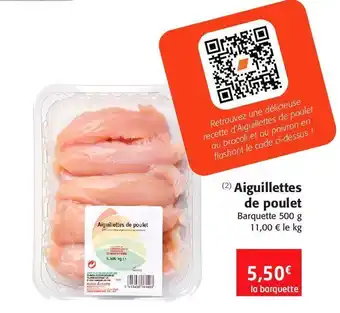 Aiguillettes de poulet