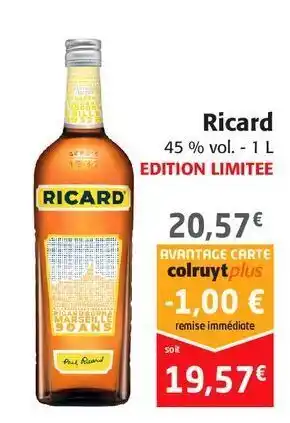 Colruyt Ricard offre