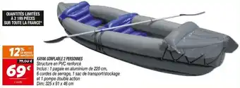 Netto Kayak gonflable 2 personnes offre