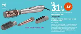 E.Leclerc BABYLISS brosse soufflante offre