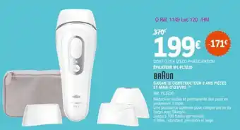 E.Leclerc BRAUN épilateur IPL PL3230 offre