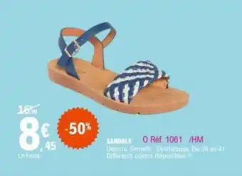 E.Leclerc Sandale offre