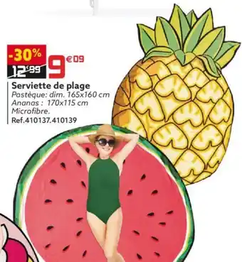 Gifi Serviette de plage offre