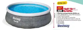 Gifi BESTWAY piscine autoportante 396 cm offre