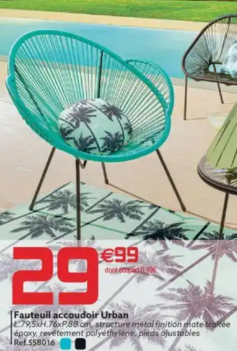Fauteuil accoudoir urban