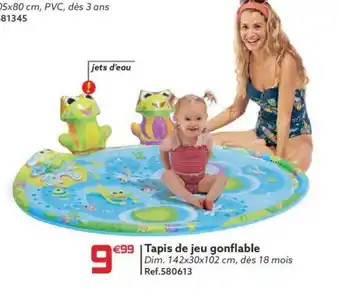 Gifi Tapis de jeu gonflable offre