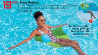 Gifi Siège flottant offre