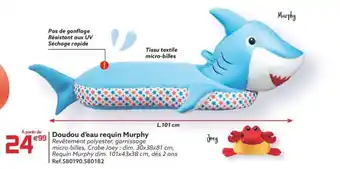 Gifi Doudou d'eau requin murphy offre