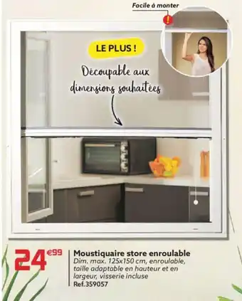 Gifi Moustiquaire store enroulable offre
