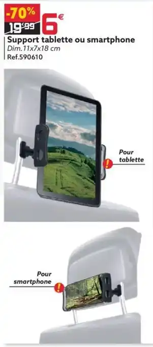 Gifi Support tablette ou smartphone offre