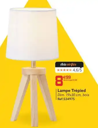 Gifi Lampe trépied offre