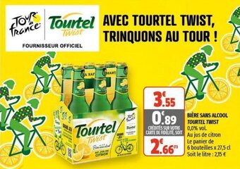 Coccimarket TOURTEL TWIST bière sans alcool offre