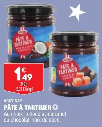 ALDI ARIZONA pâte à tartiner offre