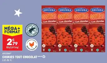 ALDI ARIZONA cookies tout chocolat offre
