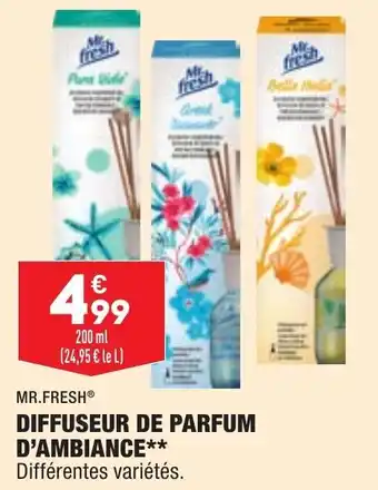 ALDI MR.FRESH diffuseur de parfum d'ambiance offre