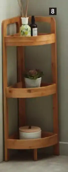 ALDI HOME CREATION BATHROOM Étagère d'angle offre