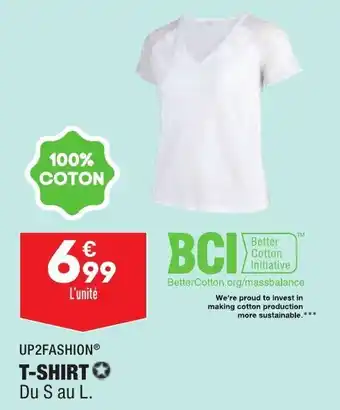 ALDI UP2FASHION t-shirt offre