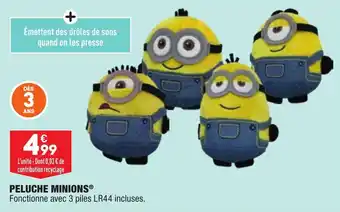Peluche minions