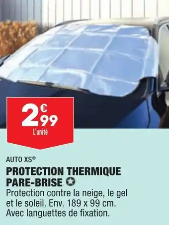 ALDI AUTO XS protection thermique pare-brise offre