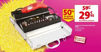 Auchan Rondy mini outils multifonctions 160w offre