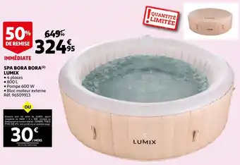 Auchan Lumix spa bora bora offre