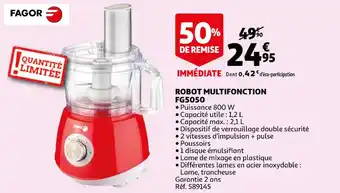 Auchan Fagor robot multifonction fg5050 offre