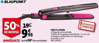 Auchan Blaupunkt fer à lisser offre