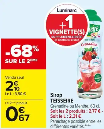 Teisseire sirop