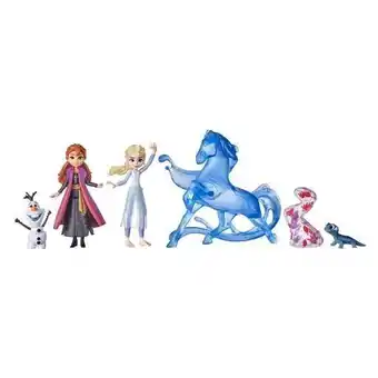 Auchan Pack 5 figurines reine des neiges offre