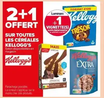 Carrefour Market Céréales Kellogg's offre